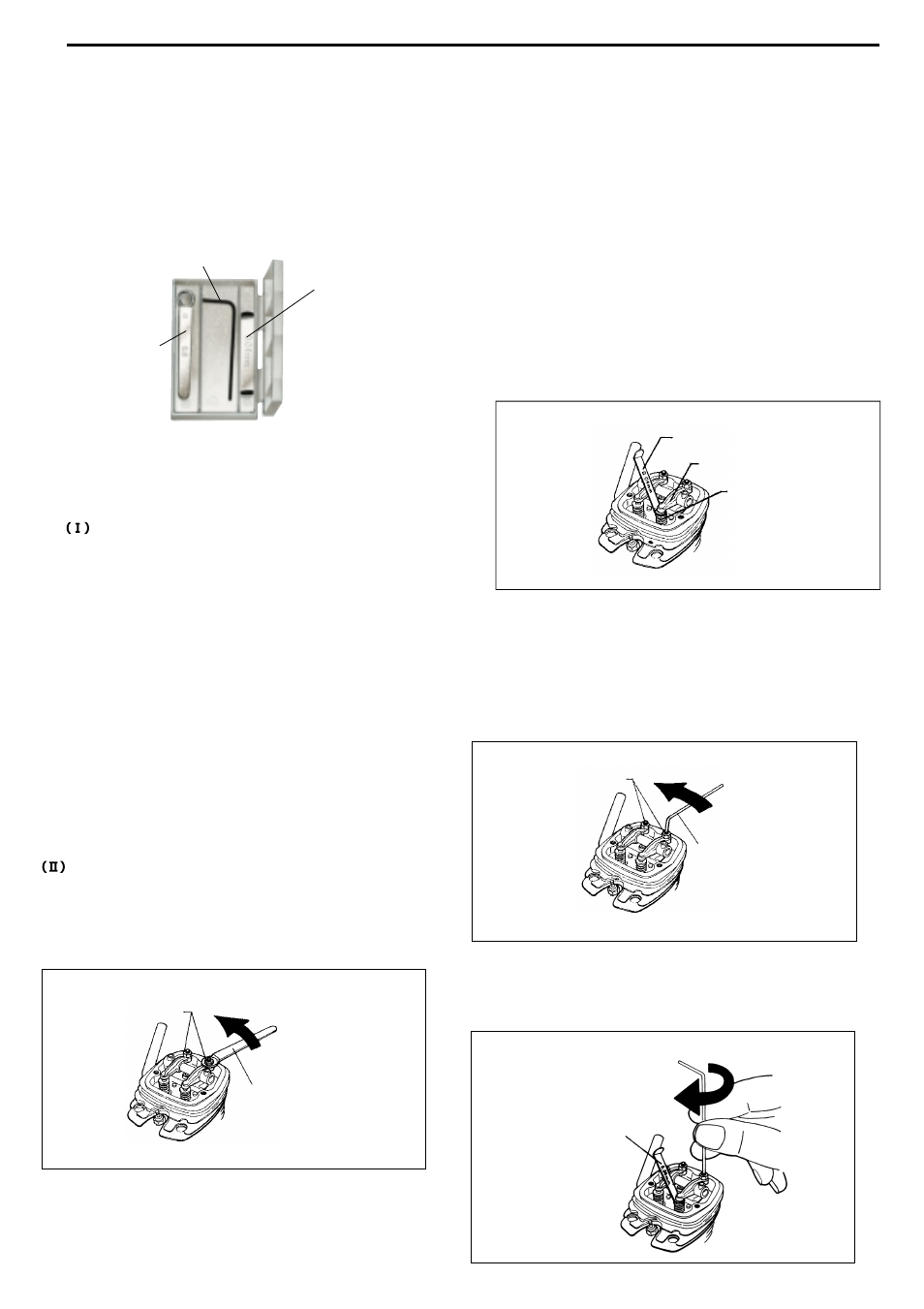 Valve clearance adjustment | O.S. Engines FF-320 User Manual | Page 13 / 17