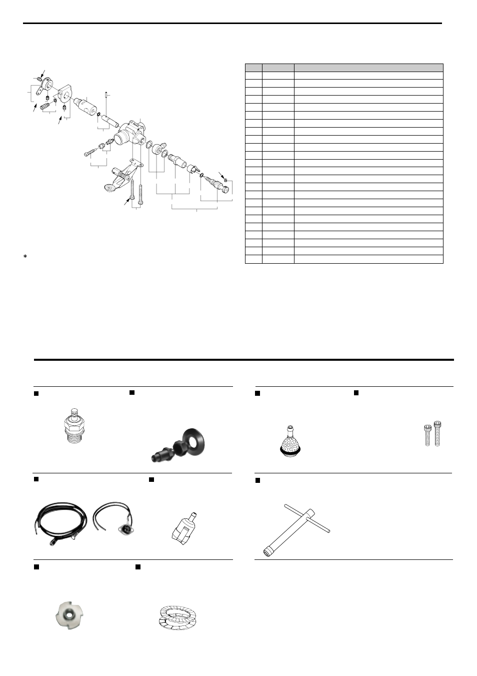 Carburetor exploded views & parts list, O.s. genuine parts & accessories | O.S. Engines FF-320 User Manual | Page 16 / 17