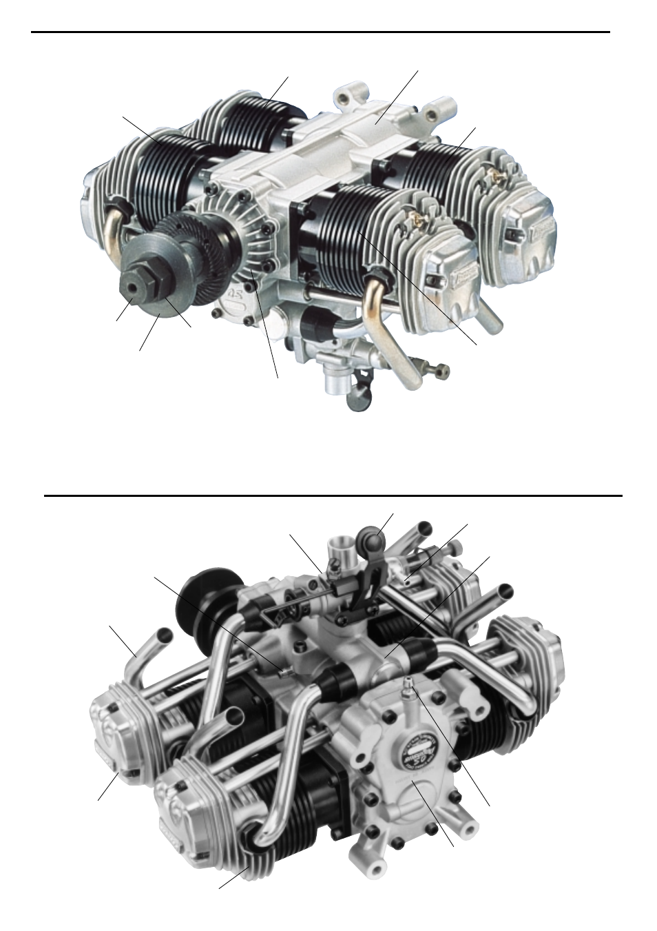 Engine parts name | O.S. Engines FF-320 User Manual | Page 4 / 17