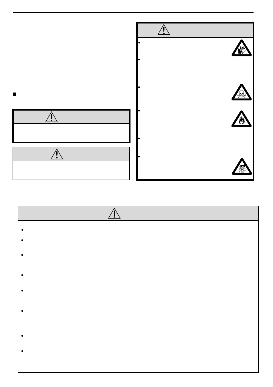 Warnings | O.S. Engines FR5-300 User Manual | Page 2 / 18