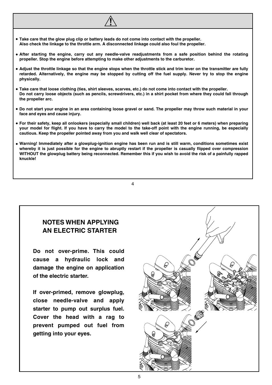 O.S. Engines Sirius7 FR7-420 User Manual | Page 3 / 18