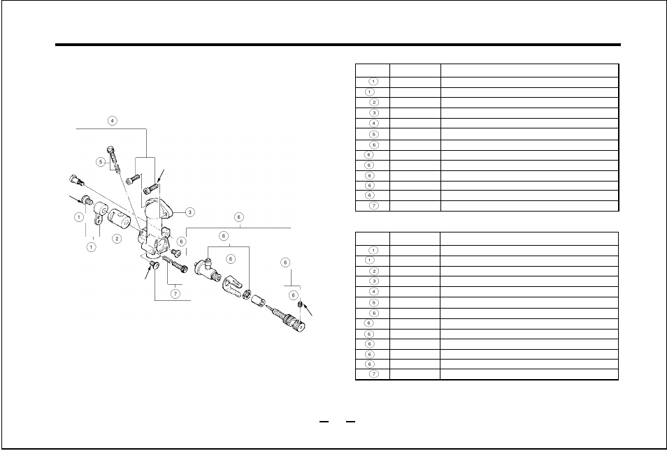 Carburettor exploded view & parts list, Type fs-26s/fs-40s | O.S. Engines FS-40S User Manual | Page 37 / 40