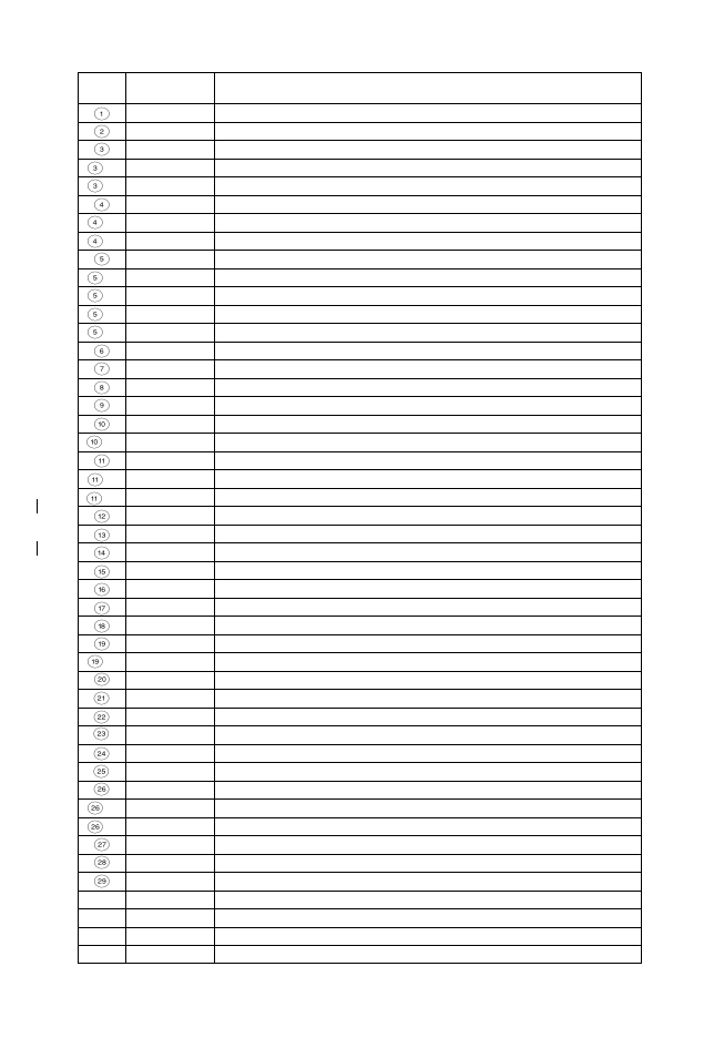 No. description code no | O.S. Engines FS-26S-CX User Manual | Page 24 / 30