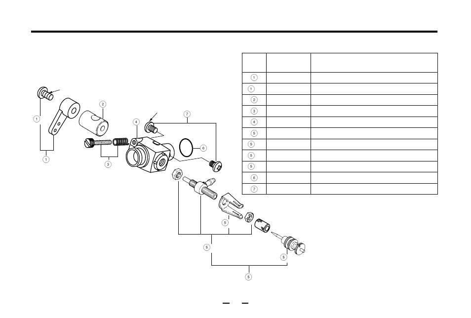 Carburettor exploded view & parts list | O.S. Engines FS-26S-CX User Manual | Page 27 / 30