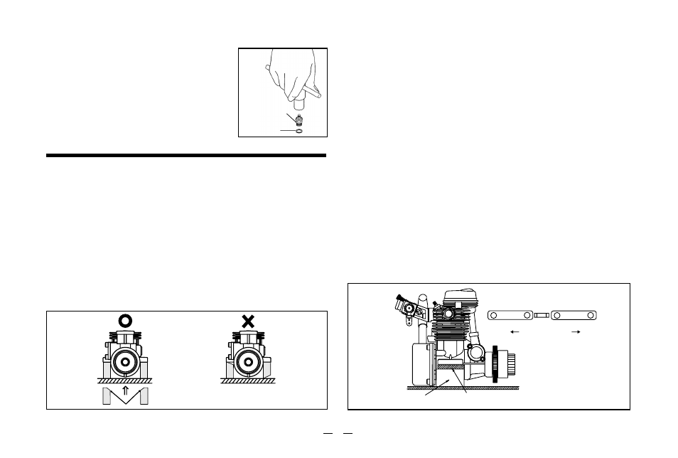 Engine installation | O.S. Engines FS-26S-CX User Manual | Page 8 / 30