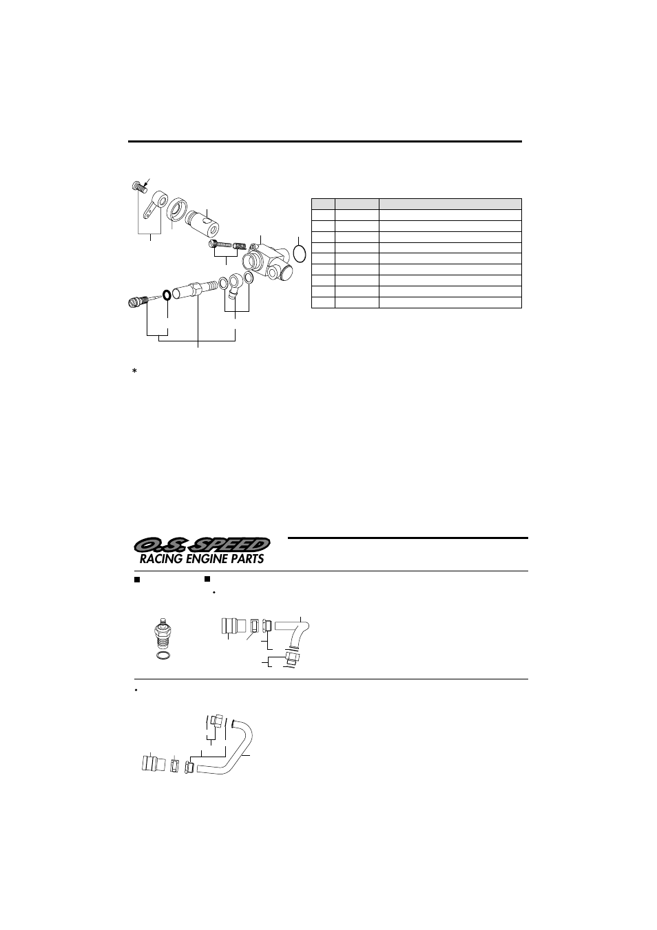 Racing engine parts, Carburetor exploded view & parts list, O.s. genuine parts & accessories | O.S. Engines FS-26S-C II User Manual | Page 14 / 16