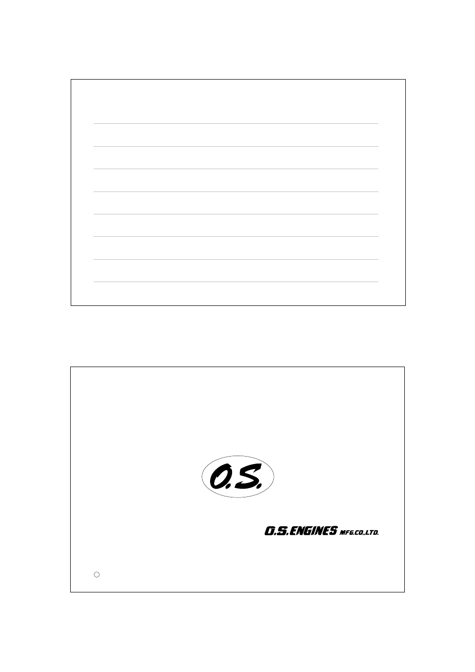 O.S. Engines FS-30S User Manual | Page 22 / 22
