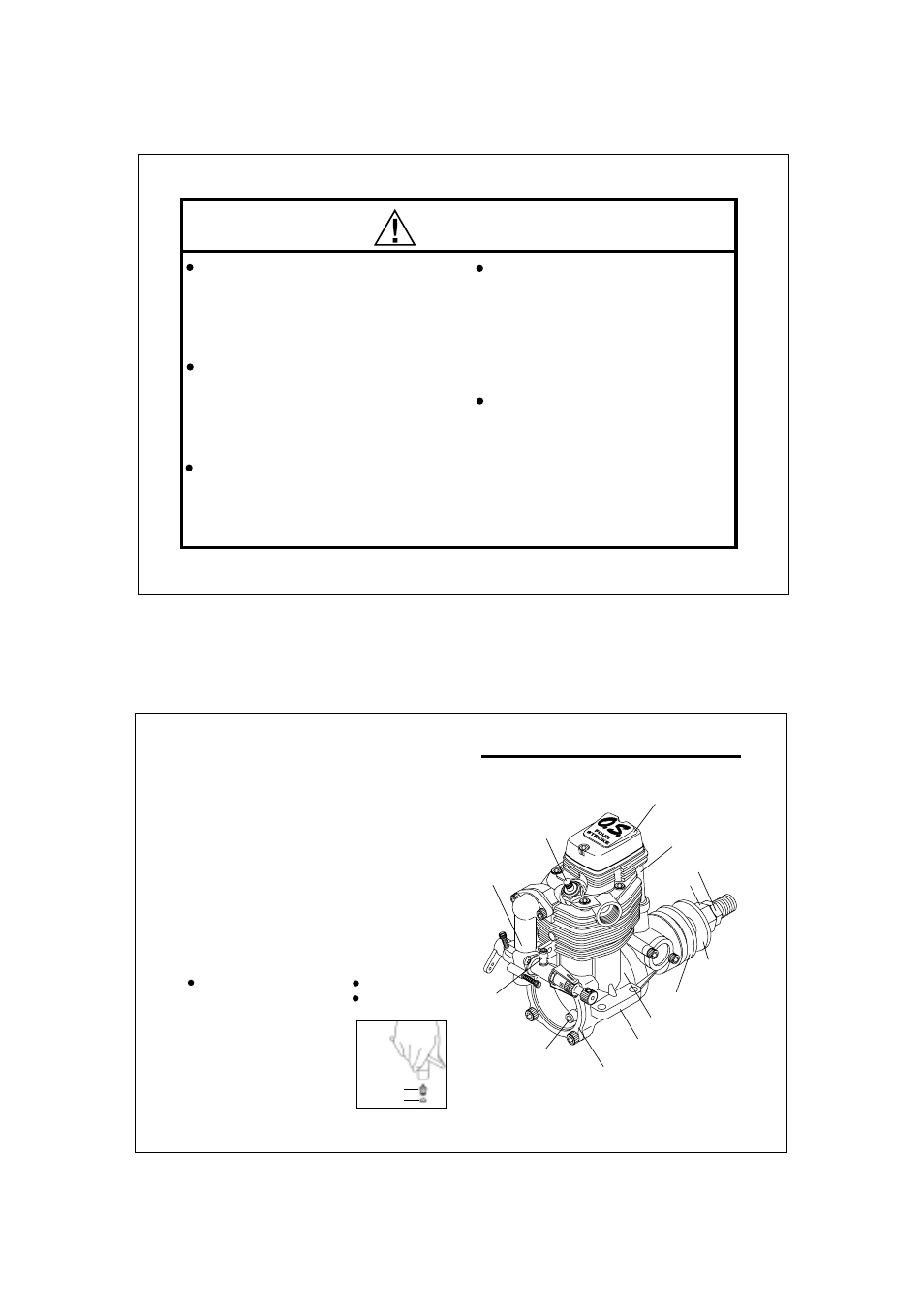 Basic engine parts | O.S. Engines FS-30S User Manual | Page 4 / 22