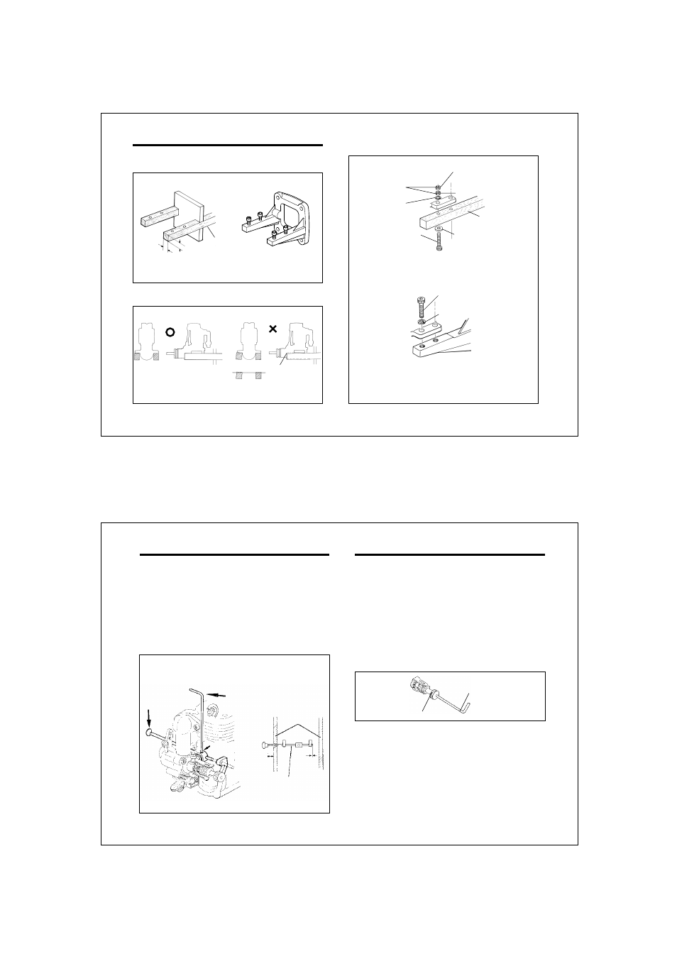 Installation, Installation of choke rod, Needle valve extension | O.S. Engines FS-30S User Manual | Page 5 / 22