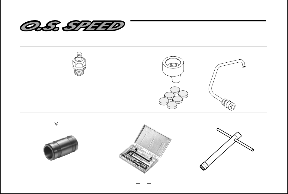Racing engine parts, Genuine parts & accessories | O.S. Engines FS-40S-CX User Manual | Page 22 / 30