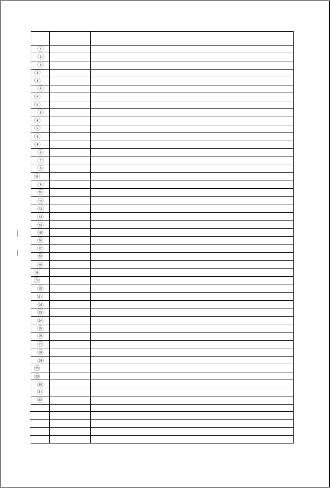 Description code no | O.S. Engines FS-40S-CX User Manual | Page 26 / 30