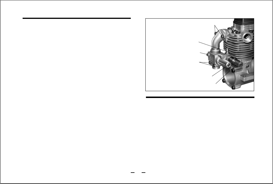 Type 40n carburettor, Control locations | O.S. Engines FS-52S User Manual | Page 14 / 28