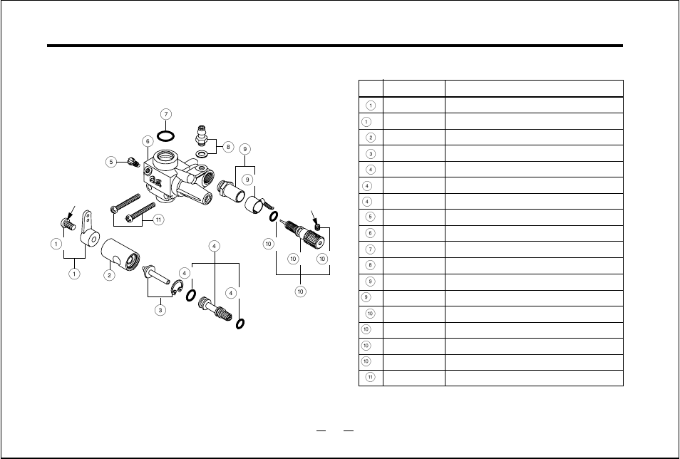 Carburetor exploded view & parts list | O.S. Engines FS-52S User Manual | Page 25 / 28