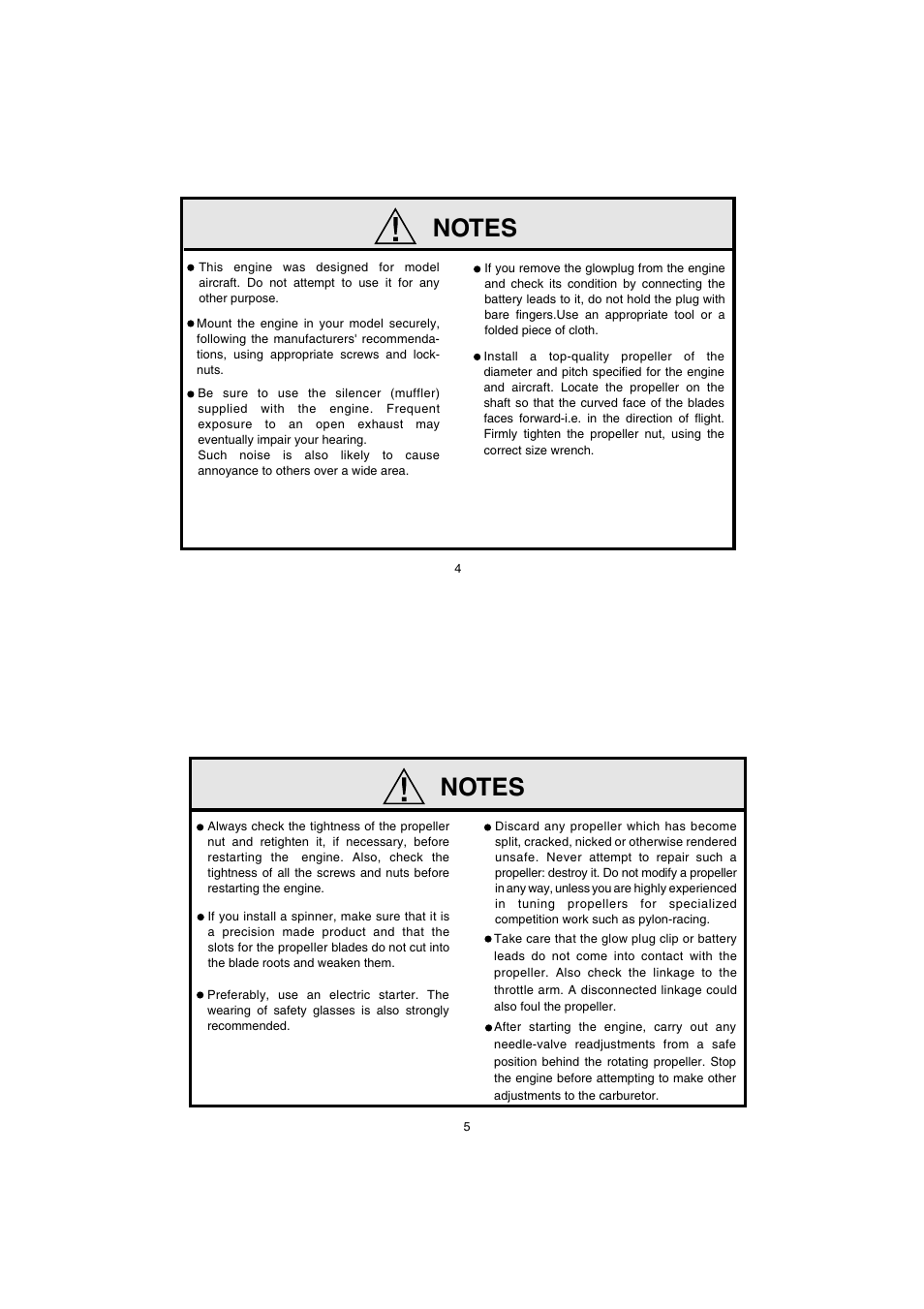 O.S. Engines FS-56a User Manual | Page 3 / 21