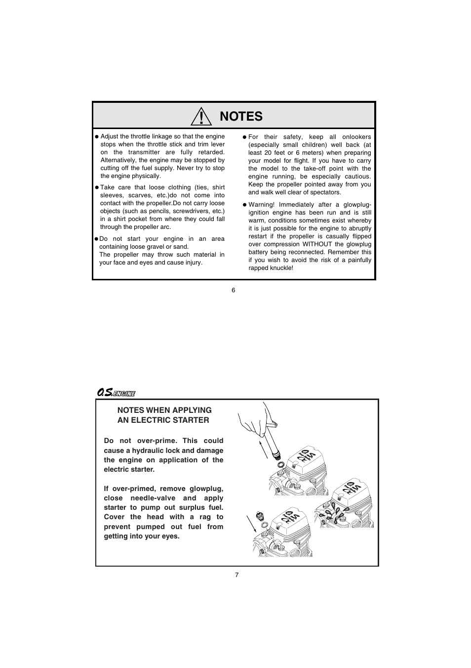 O.S. Engines FS-56a User Manual | Page 4 / 21
