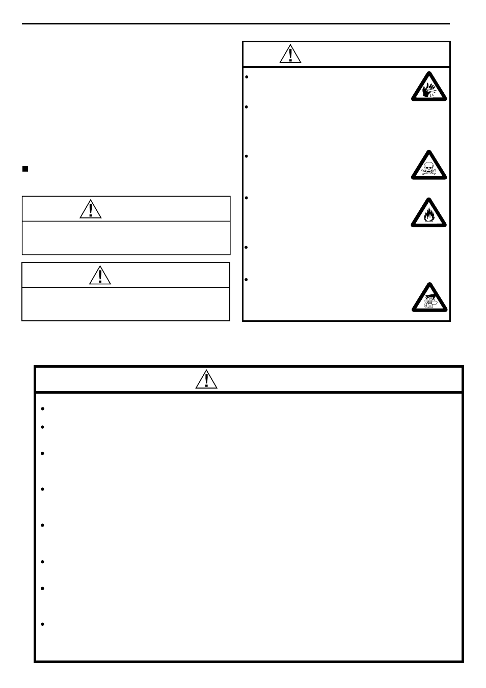 Warnings | O.S. Engines FS-70 Ultimate User Manual | Page 2 / 14