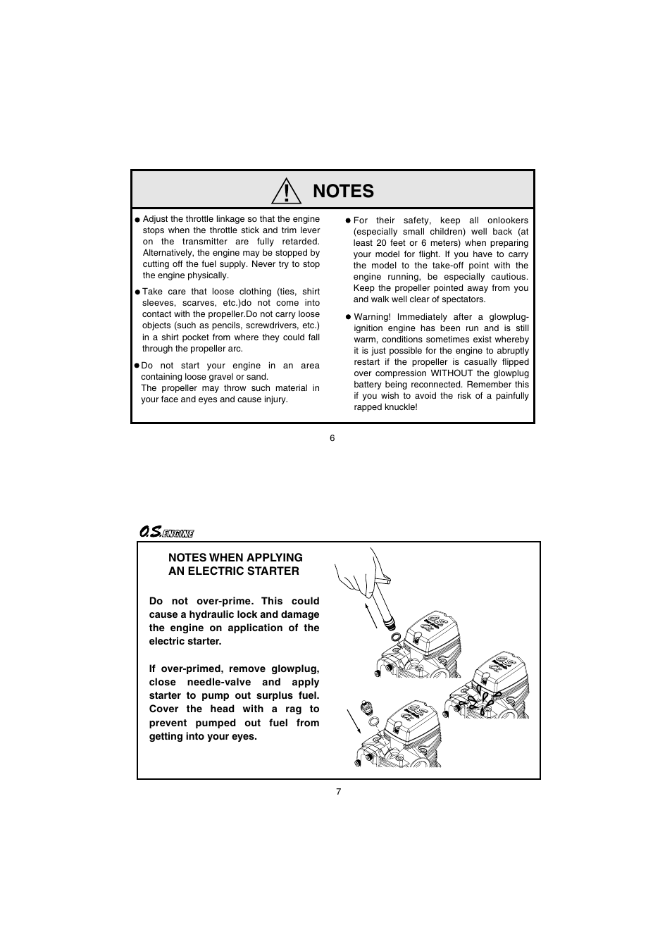 O.S. Engines FS72-a User Manual | Page 4 / 21