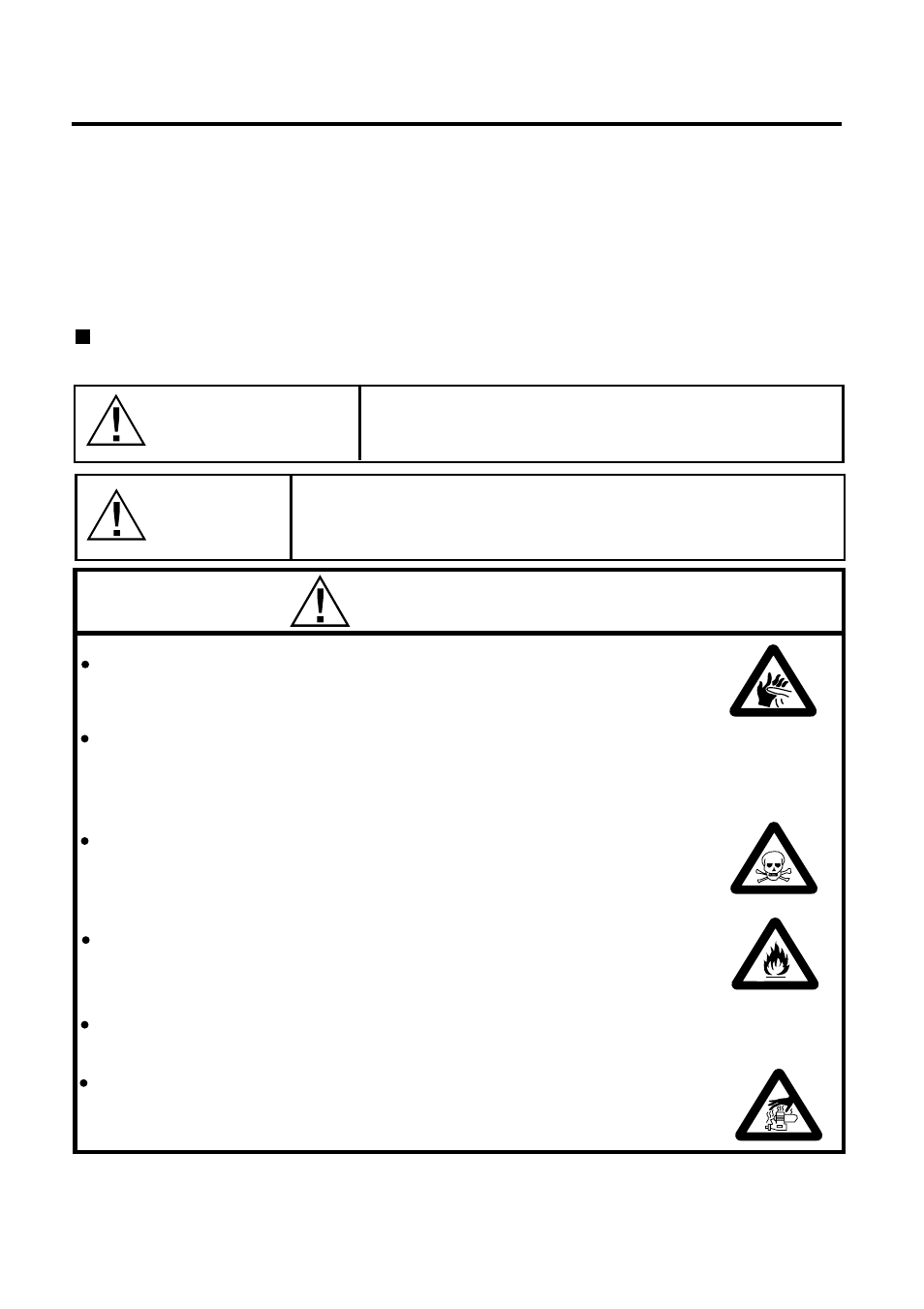 Warnings | O.S. Engines FS-91 II FI User Manual | Page 2 / 29