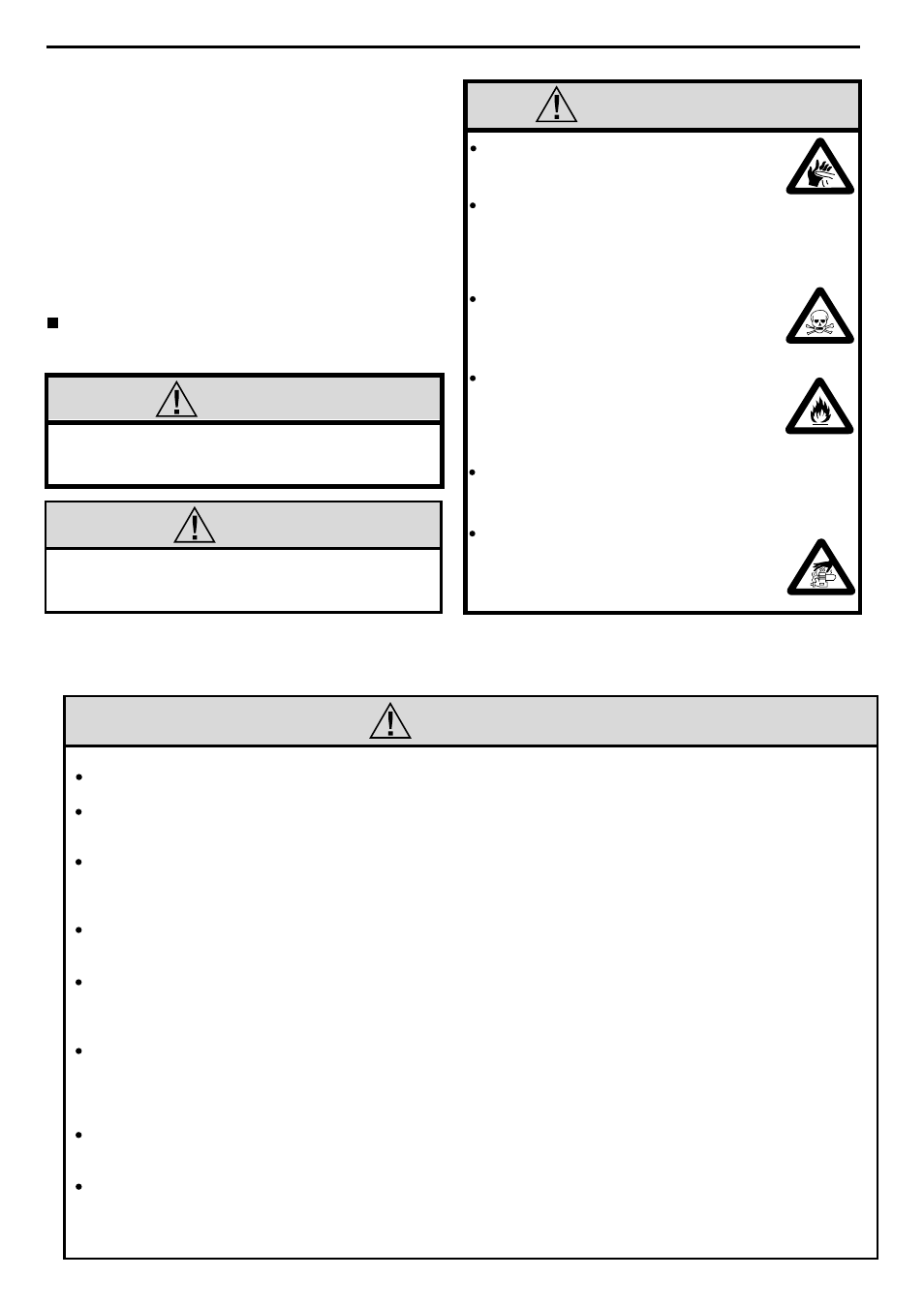 Warnings | O.S. Engines FT-300 Gemini User Manual | Page 2 / 17