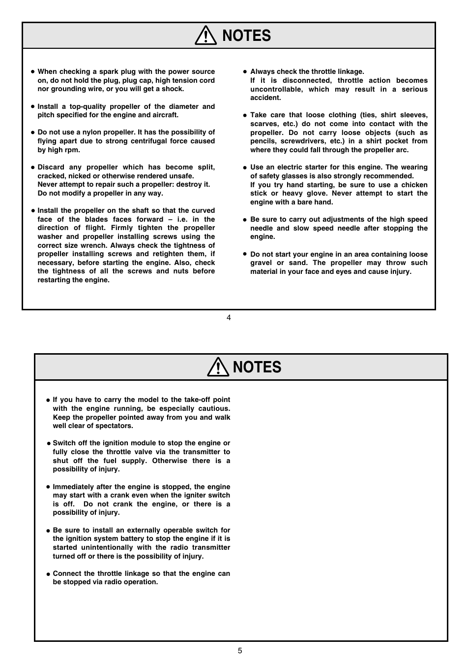 O.S. Engines GT55 User Manual | Page 3 / 18