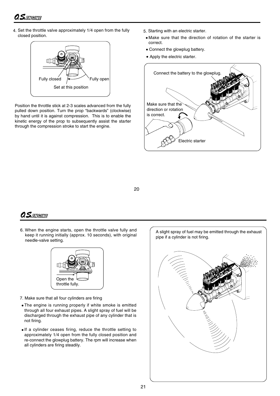 O.S. Engines IL-300 User Manual | Page 11 / 18