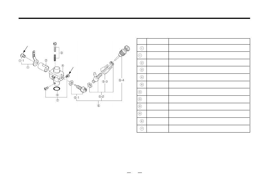 Carburetor exploded view & parts list | O.S. Engines Rotary 49PI User Manual | Page 23 / 24