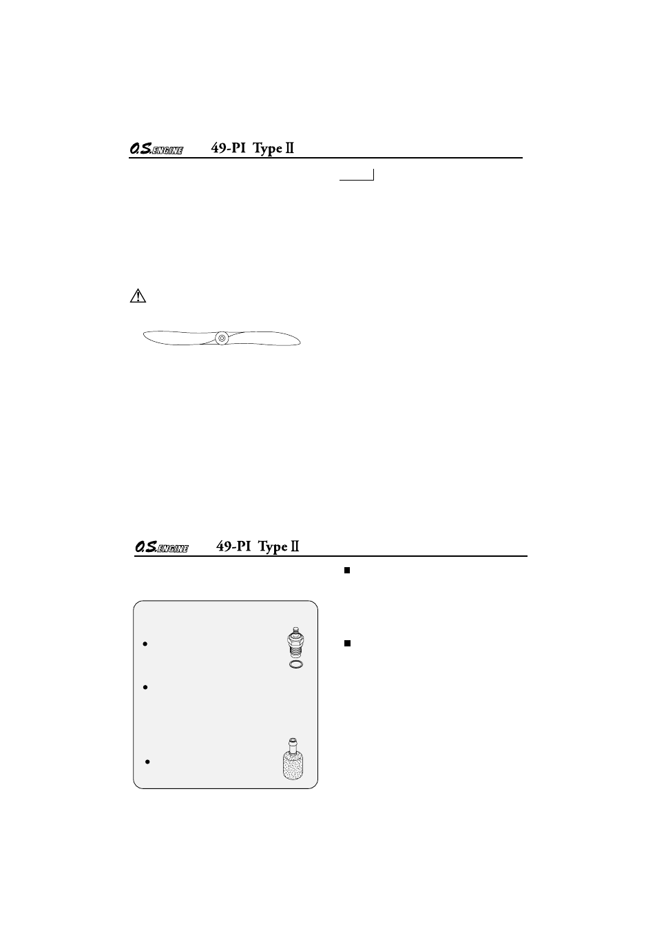 Installation of the standard accessories | O.S. Engines Rotary 49PI Type II User Manual | Page 8 / 20
