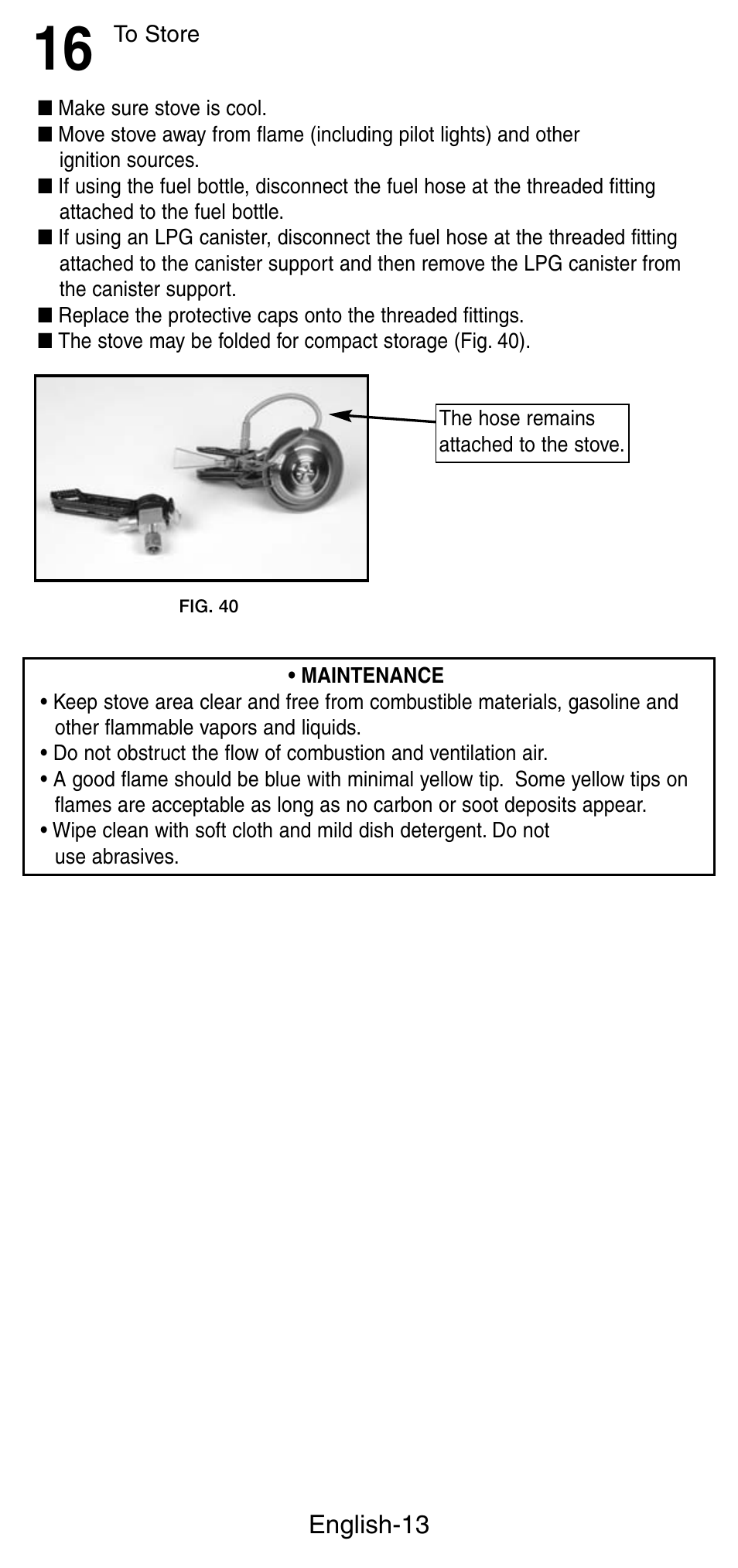 Coleman FYRESTORM 9775 User Manual | Page 14 / 20