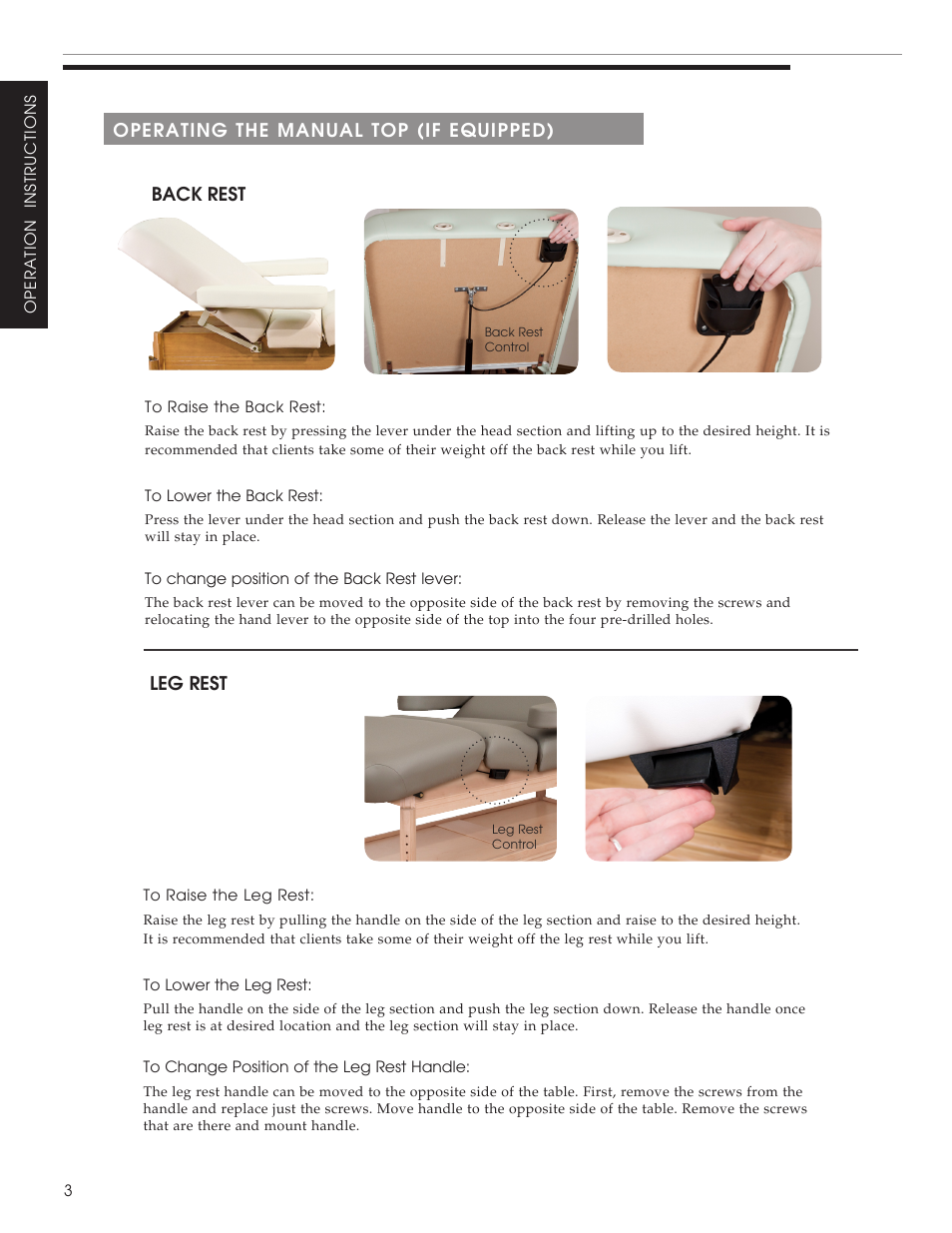Oakworks Clinician Adjustable User Manual | Page 4 / 8