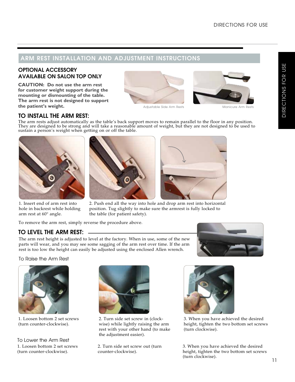 Oakworks Clodagh Leo User Manual | Page 13 / 20