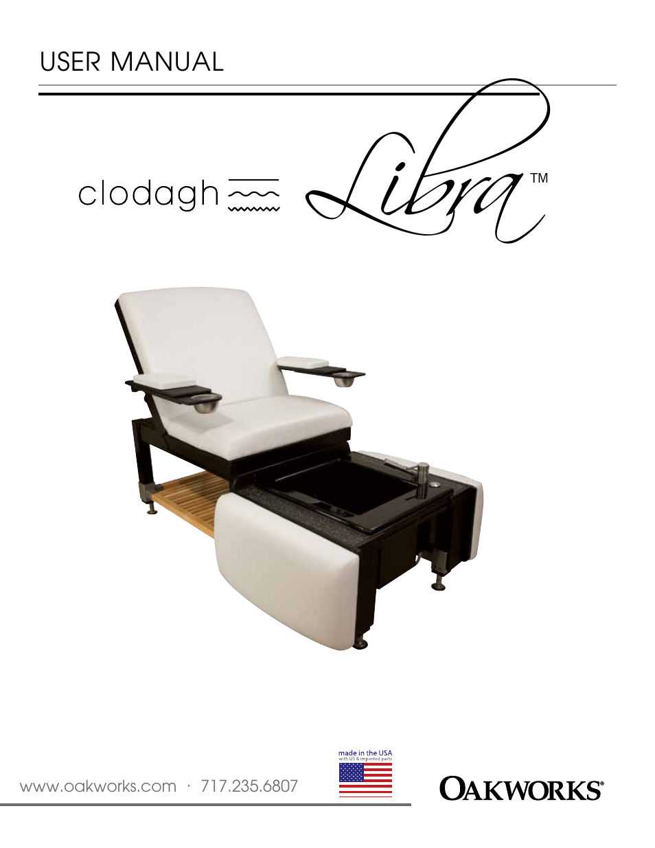 Oakworks Clodagh Libra User Manual | 24 pages