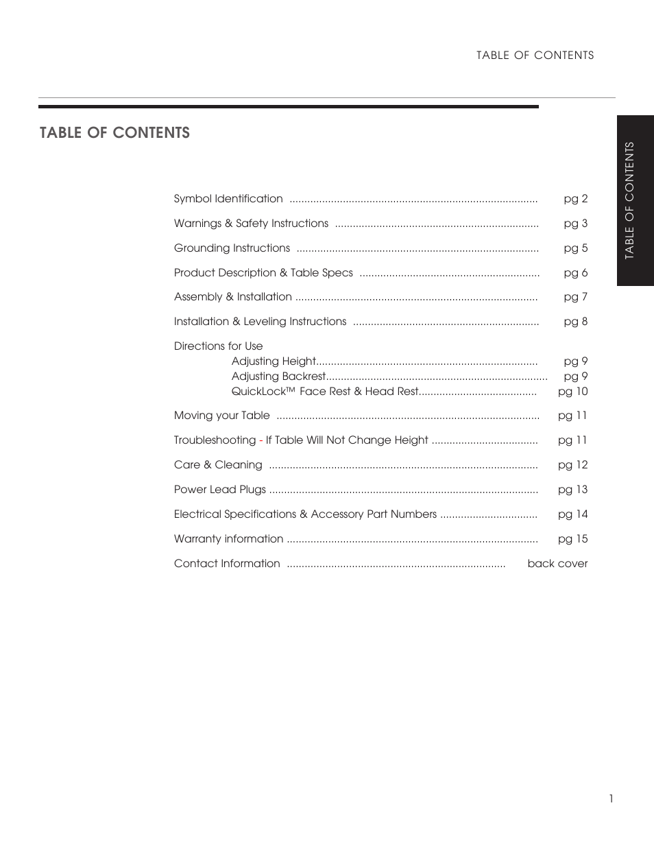 Oakworks Clodagh Virgo User Manual | Page 3 / 20