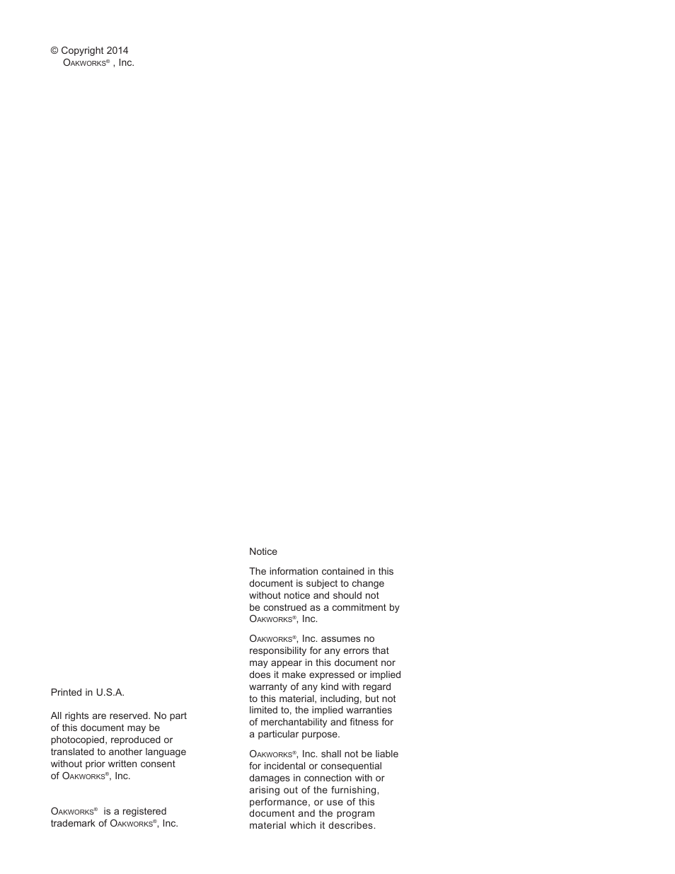 Oakworks EC Series Procedure Chair User Manual | Page 2 / 20