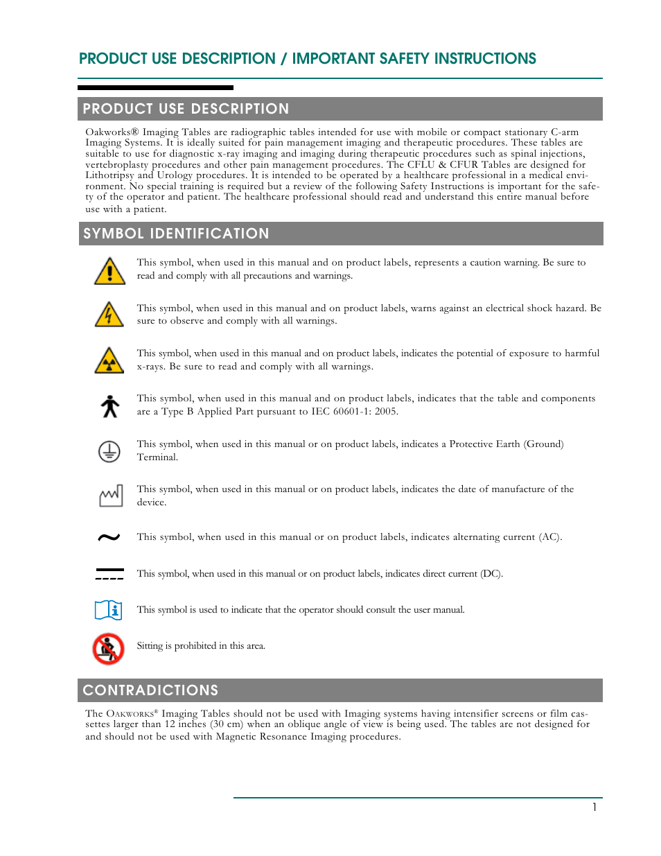 Oakworks CFLU401 User Manual | Page 4 / 40