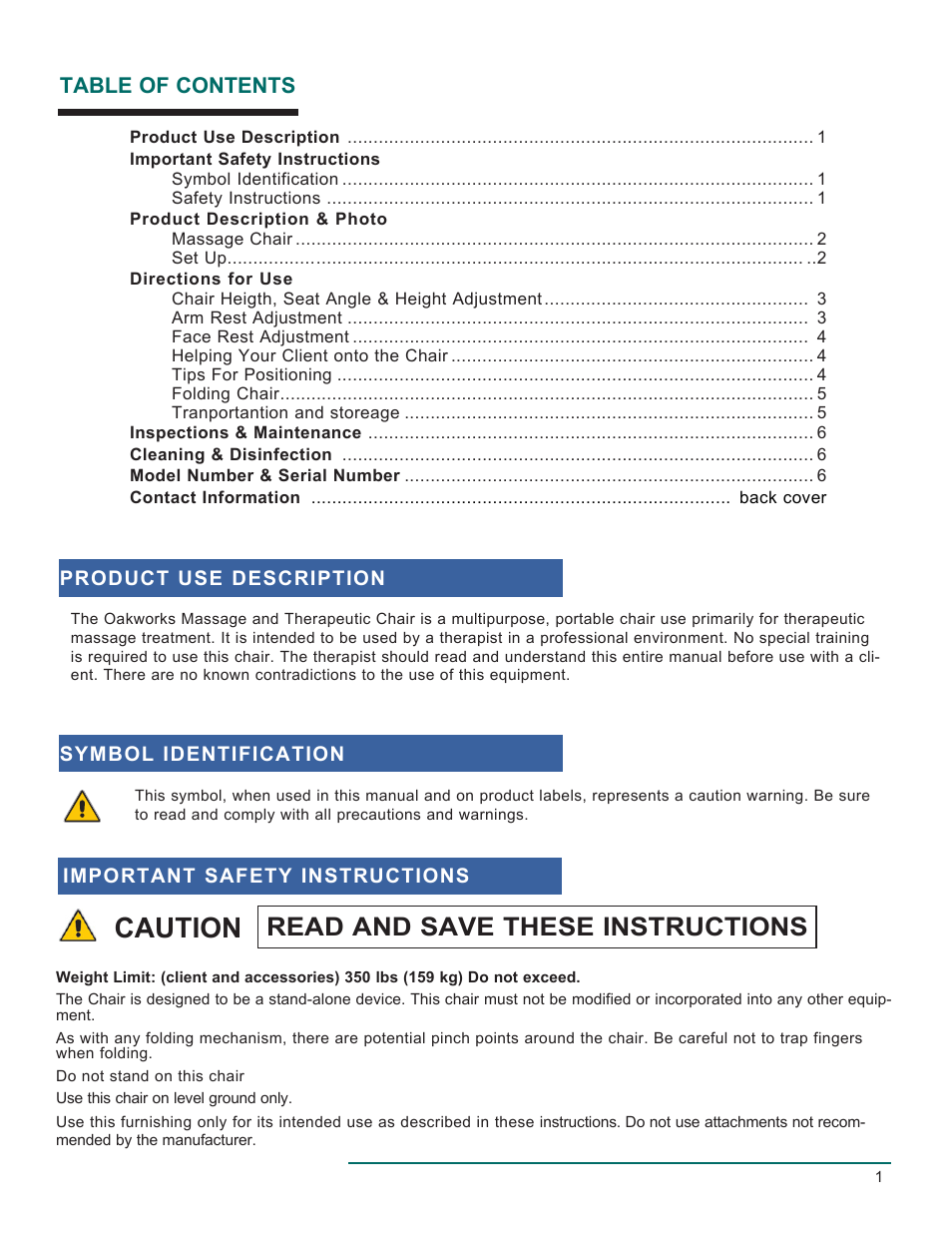 Oakworks Portal Pro 3 Rev.A User Manual | Page 2 / 8