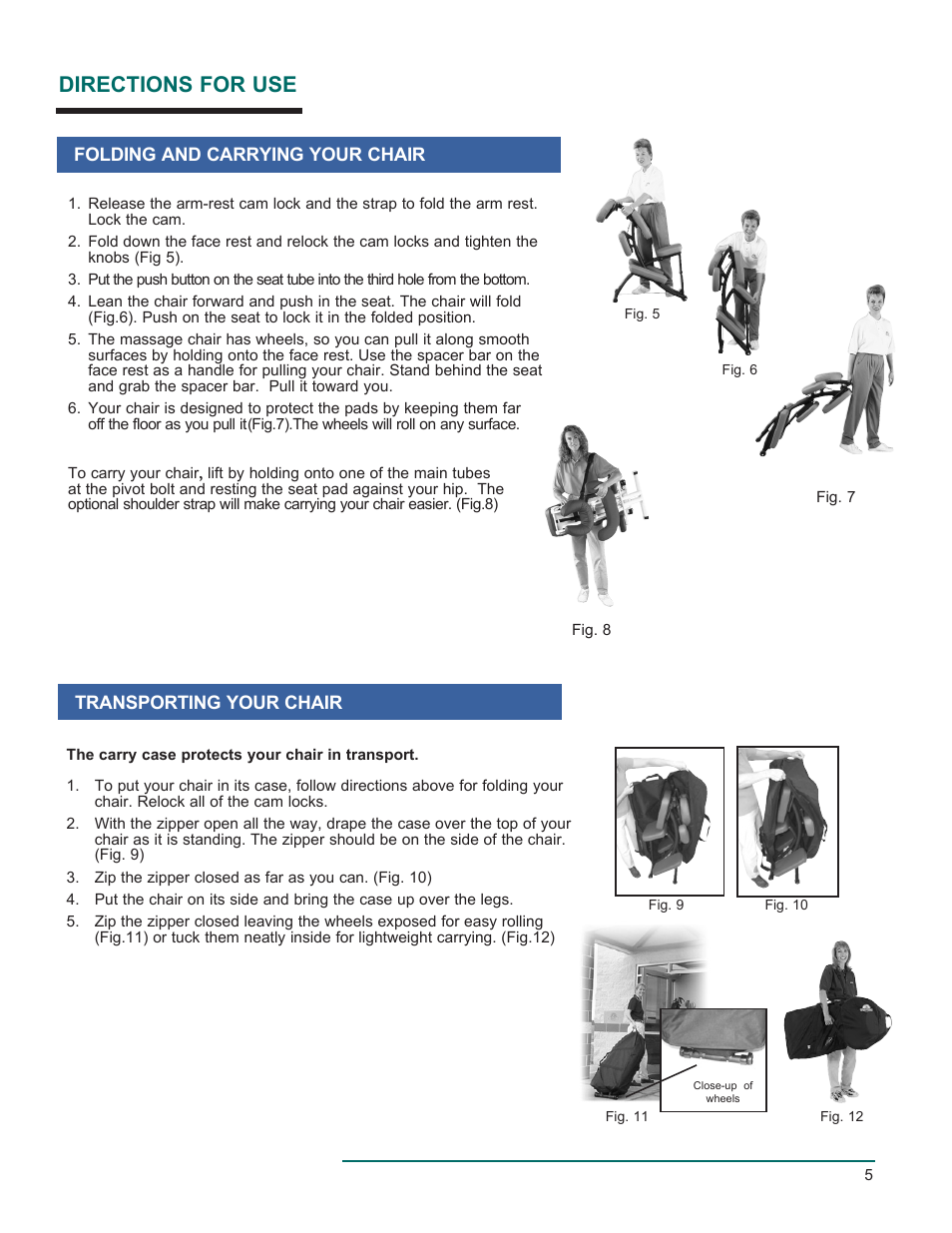 Directions for use | Oakworks Portal Pro 3 Rev.A User Manual | Page 6 / 8