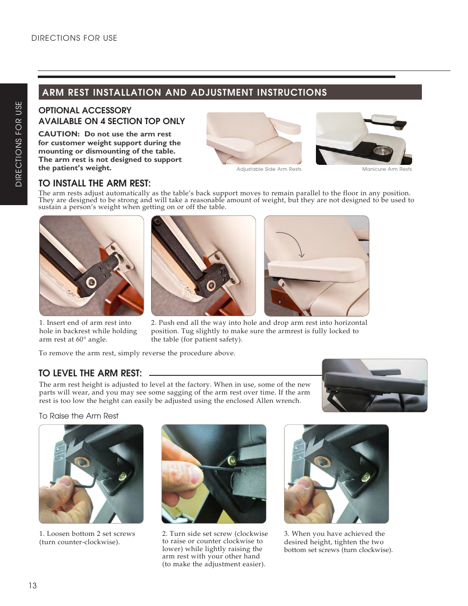 Oakworks ProLuxe Series User Manual | Page 16 / 28