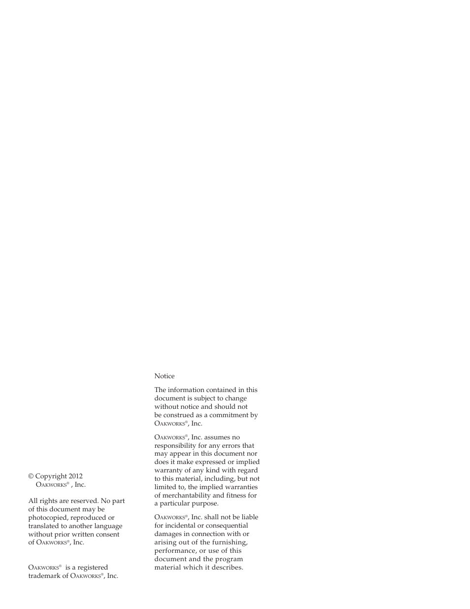 Oakworks ProLuxe Series User Manual | Page 2 / 28
