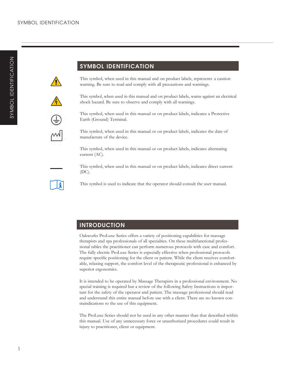 Oakworks ProLuxe Series User Manual | Page 4 / 28