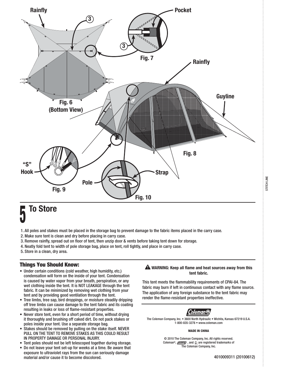 Coleman 2000007824 User Manual | Page 2 / 2