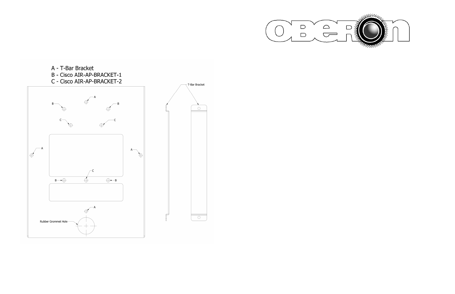 Warning | Oberon 1010-00 User Manual | Page 2 / 2