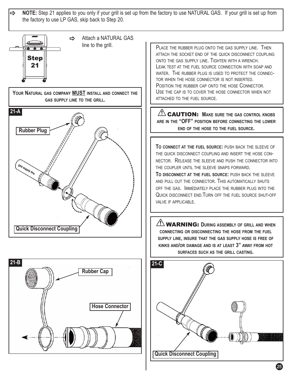 Step 21 | Coleman 5110 User Manual | Page 25 / 36