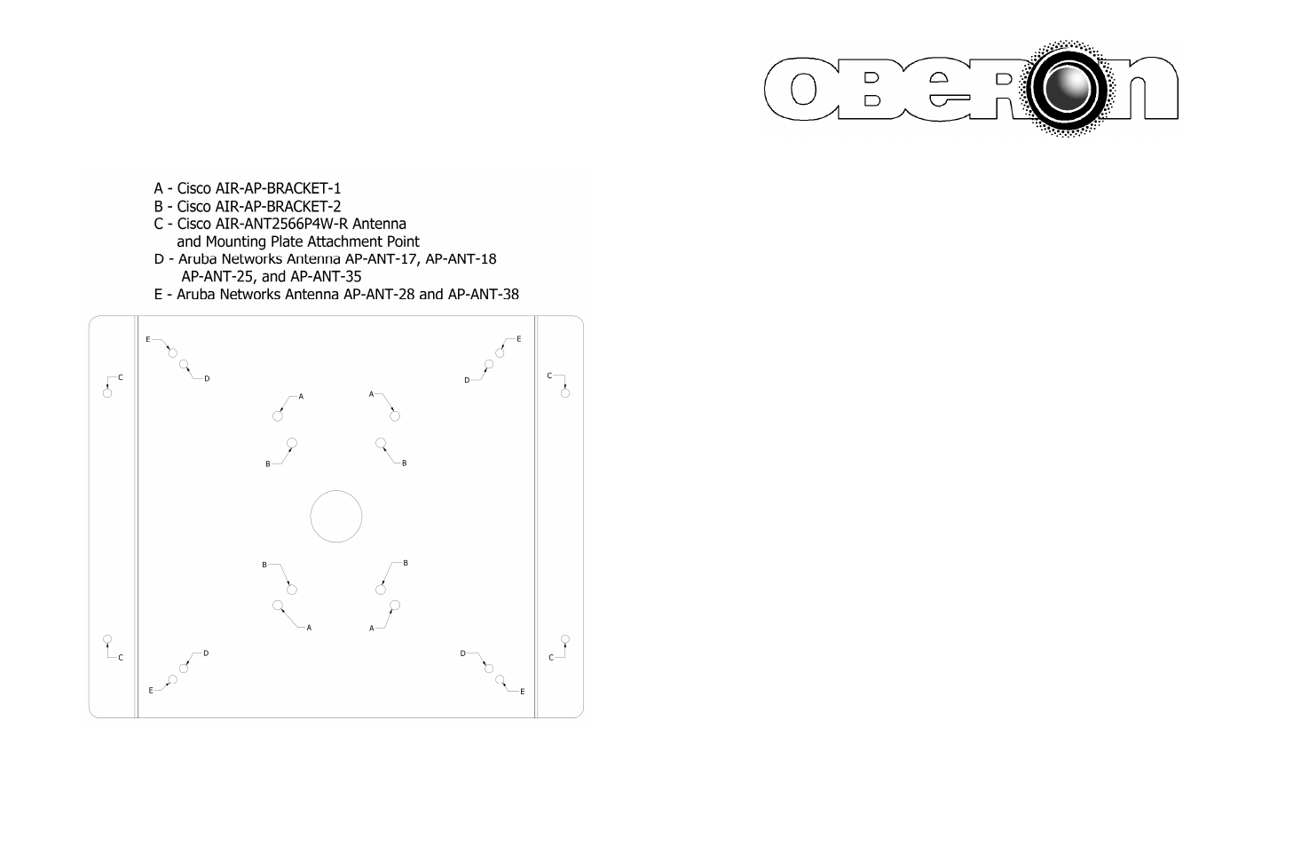 Warning | Oberon 1013-00 User Manual | Page 2 / 2