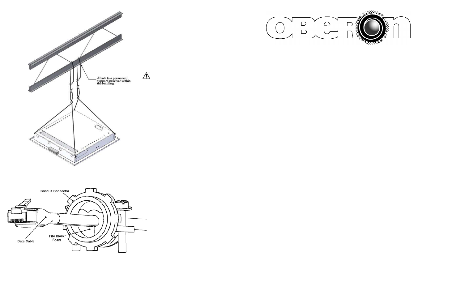 Model 1074, Warning, Installation instructions | Oberon 1074-06-VENT User Manual | Page 2 / 2