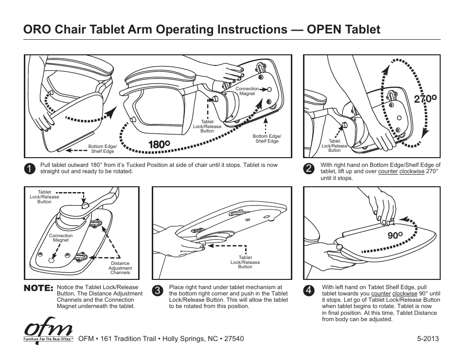 OFM ORO200 User Manual | Page 2 / 3