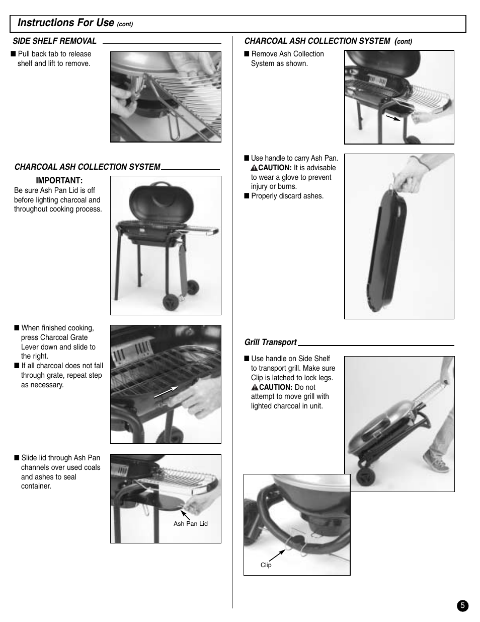 Instructions for use | Coleman p9945-700 User Manual | Page 5 / 8