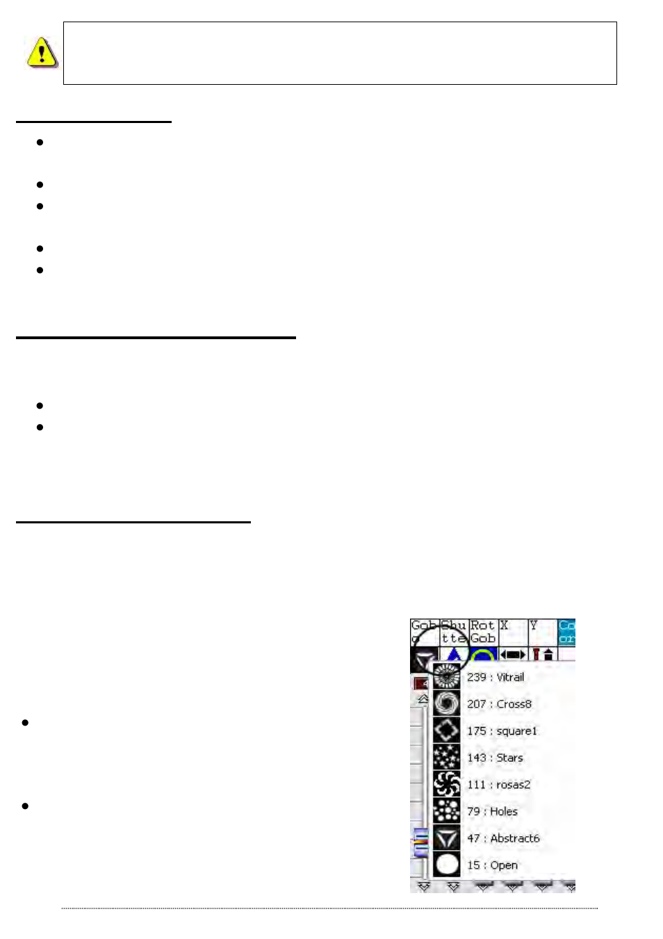 Método simple, Método del acceso directo, Método de los presets | OmniSistem Das Light User Manual | Page 114 / 120