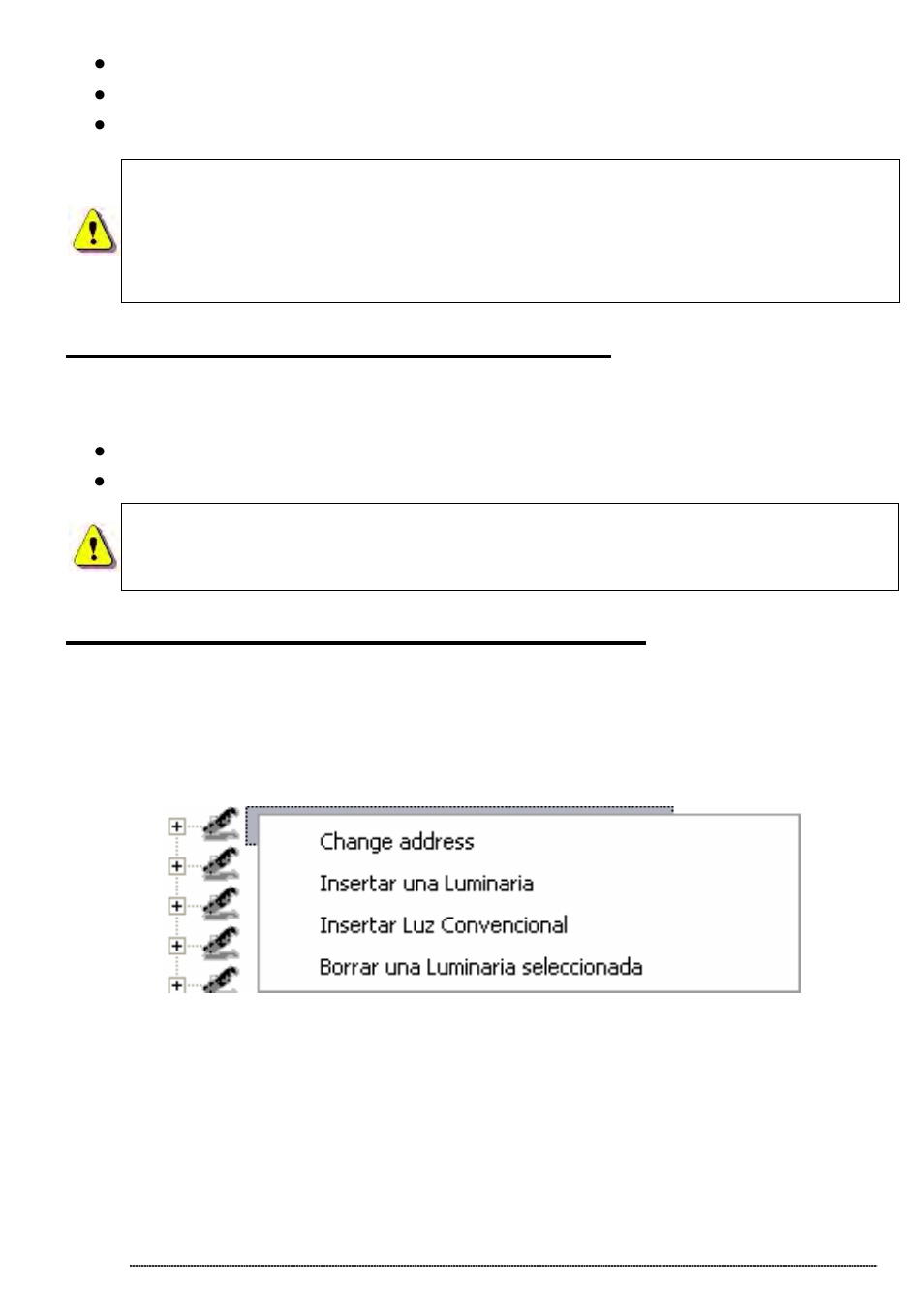 Método del shift y de los grupos fx, Como mofidicar direcciones de efectos | OmniSistem Das Light User Manual | Page 115 / 120