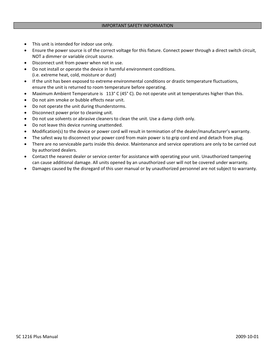 OmniSistem SC 1216 User Manual | Page 4 / 14