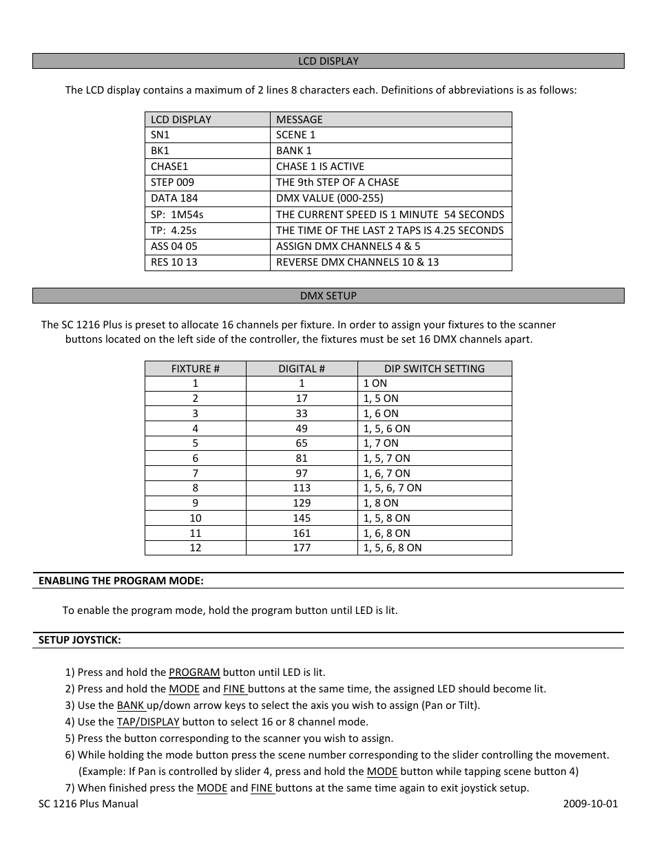 OmniSistem SC 1216 User Manual | Page 6 / 14